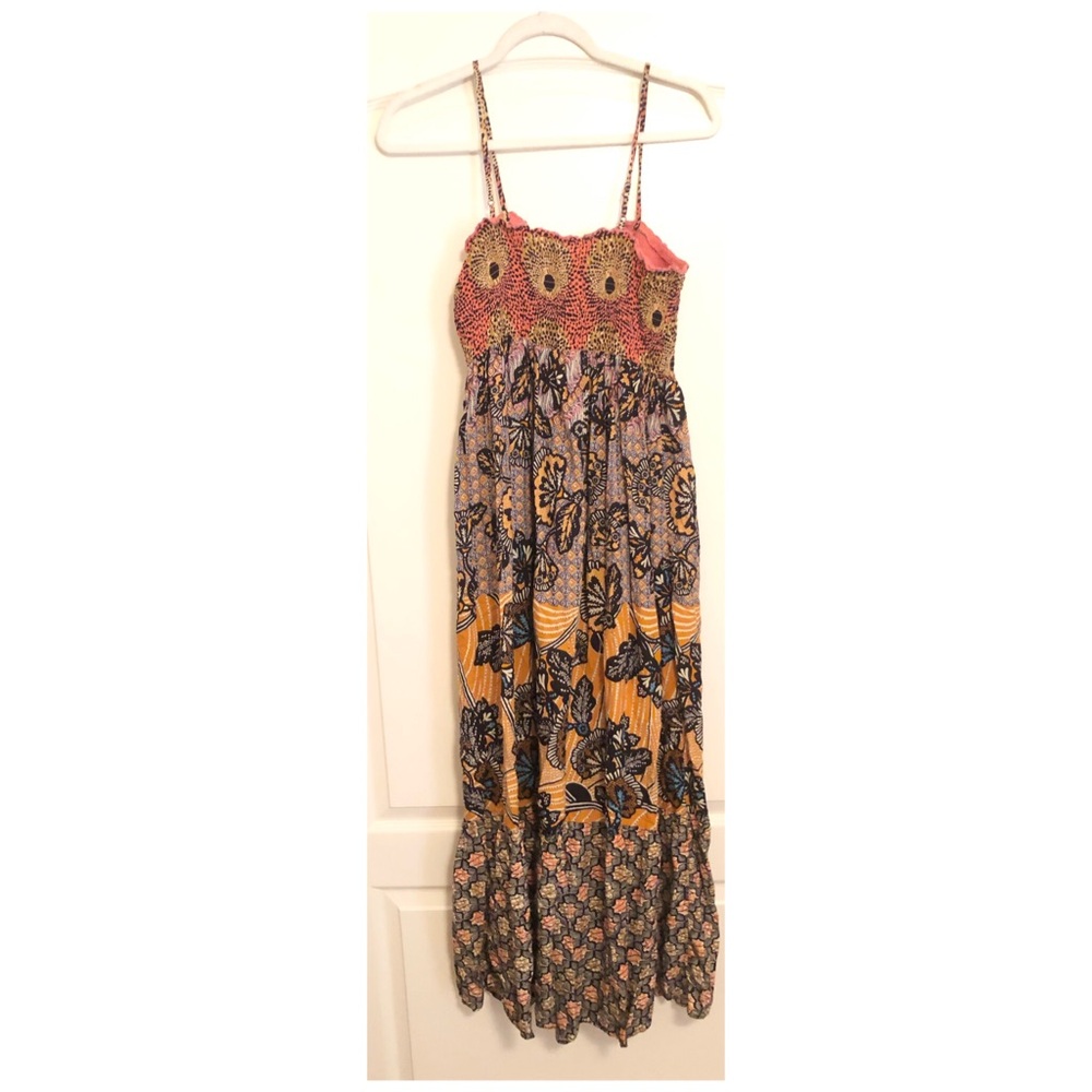 Anthropologie Jamila Smocked Maxi Dress - Picture 3 of 5